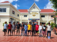 កម្លាំងផ្នែក ប្រឆាំងគ្រឿងញៀន នៃអធិការដ្ឋាននគរបាល ក្រុងប៉ោយប៉ែត ចុះបង្ក្រាប ការប្រើប្រាស់ គ្រឿងញៀនខុសច្បាប់