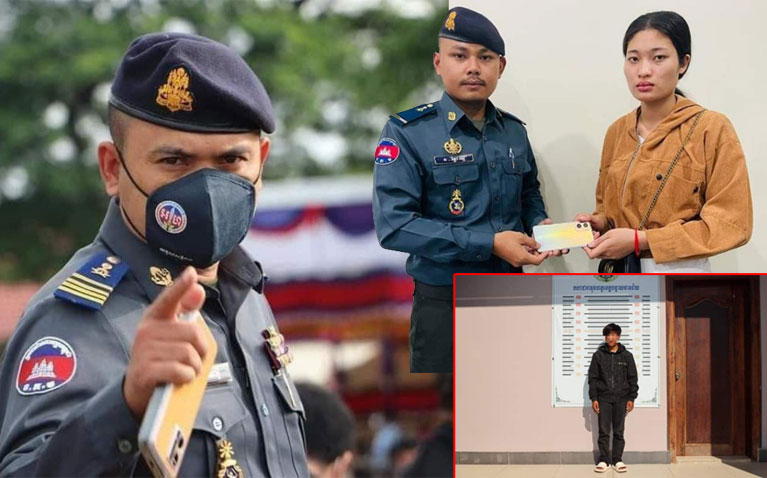 កង​រា​ជឣាវុធ​ហត្ថ​ខេត្ត​បញ្ជូនជនស​ង្ស័​យ​ម្នាក់ ទៅ​សាលាដំបូង​ខេត្តឣ​នុវ​ត្ត​តាម​នីតិវិធី ពាក់ព័ន្ធ​ករណី​លួច​ម៉ូតូ​